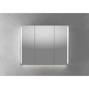 Linn Bad - Vikja Speilskap Eik 100 cm