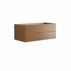 Dansani - Servantskap 2 sk. 40*100*50 cm Glatt, Gyllen eik