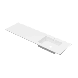 Linn Bad Corian 160Cm Med Eir Høgre 60-40-(60)