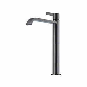 Tapwell ARM 081 brushed black chrome servantbatteri høy mode