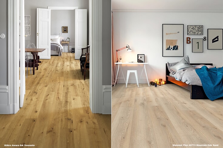 Hvorfor velge klikkvinyl fremfor laminat?