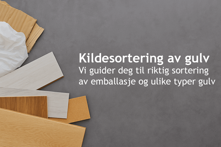 Kildesortering av gulv