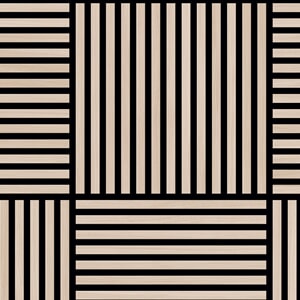 ter Hürne Eik Thames Fineline Oljet Kvadrat Akustisk Panel