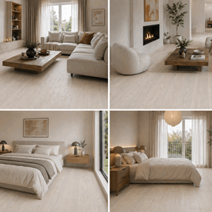 Meister Eik Parkett Milk Cream Børstet Ultramattlakk