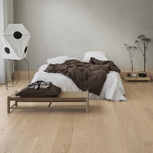 Tarkett Eik Move Cream White Mattlakkert parkett