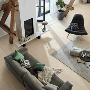 Meister Lindura Natural Pearl White Eik - 27 cm bred 1-stavs