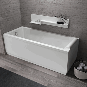 Novellini Calos badekar 170X80 cm, hvit