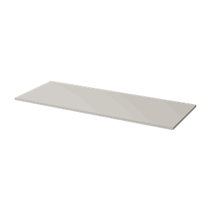 Fossbad Benkeplate B120 D45,5 Beige