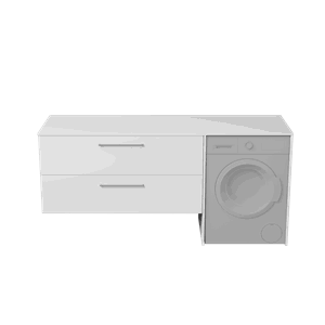 Fossbad Variant60 servantskap B120
