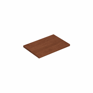 Dansani Benkeplate D41,2 B60-79 cm, rødbrun eik