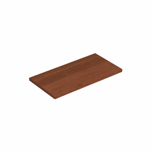 Dansani Benkeplate D41,2 B80-99 cm, rødbrun eik