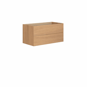 Dansani Servantskap 2 sk. 40*80*40 cm Glatt, Lys eik