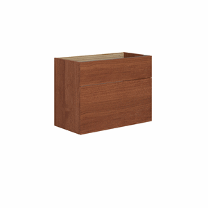 Dansani Servantskap 2 sk. 60*80*40 cm Glatt, Rødbrun eik