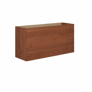 Dansani Servantskap 2 sk. 60*120*40 cm Glatt, Rødbrun eik