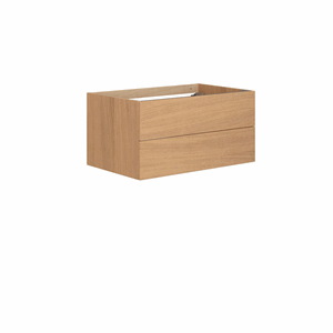 Dansani Servantskap 2 sk. 40*80*50 cm Glatt, Lys eik