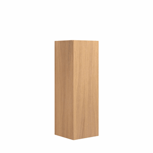 Dansani Høyskap 1 dør 120*40*40 cm Glatt, R, Lys eik