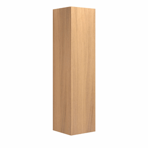 Dansani Høyskap 1 dør 160*40*40 cm Glatt, L, Lys eik