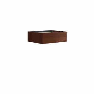 Dansani Servantskap 1 sk. 20*60*50 cm Glatt, Rødbrun eik