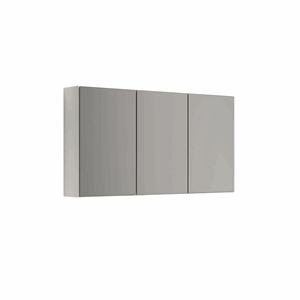 Dansani Speilskap Select u/lampe 3 dører 64*120 cm Hvit matt
