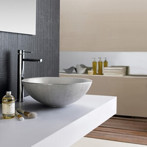 Bathco Brest bolleservant, sølv
