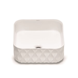 Bathco Sand waves, hvit matt