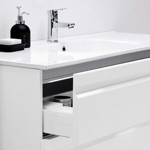 Korsbakken Bad Lyslist for servantskuff, 120 cm