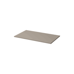 Fossbad Benkeplate Greige B81 D45,5