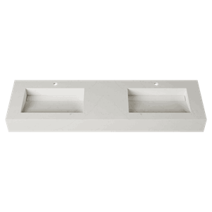 Simplicity Fossbad silestoneservant B160 Dobbel