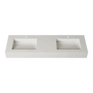 Simplicity Fossbad silestoneservant B150 Dobbel