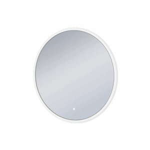 Rundt speil med led-lys - A-collection